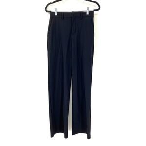 Vuori Wide Leg Trousers Black‎ High Rise Stretch Pants Womens XS V446
